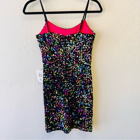 Pear Culture Taylor Swift Eras Tour Sequin Mini Dress 0 NWT - Picture 9 of 16